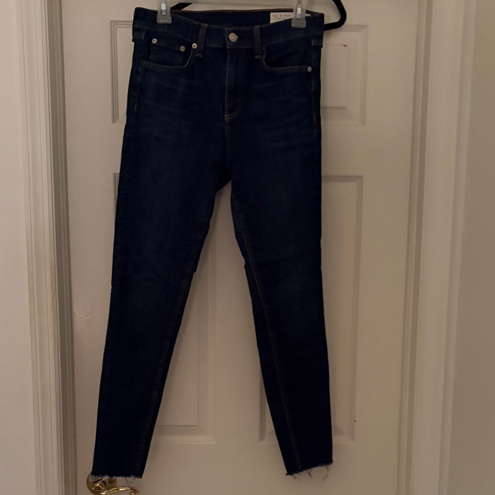 rag & bone Midnight Blue Skinny Jeans